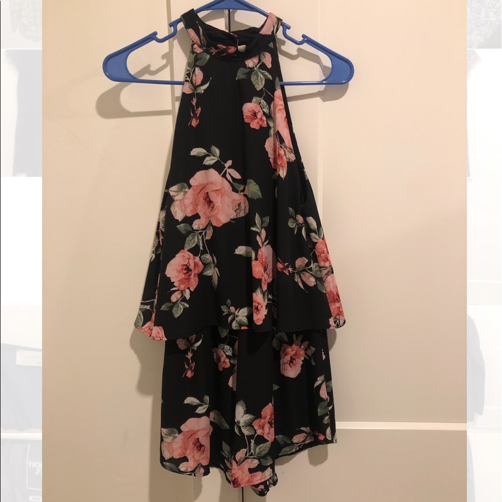 Francesca’s Backless Romper
